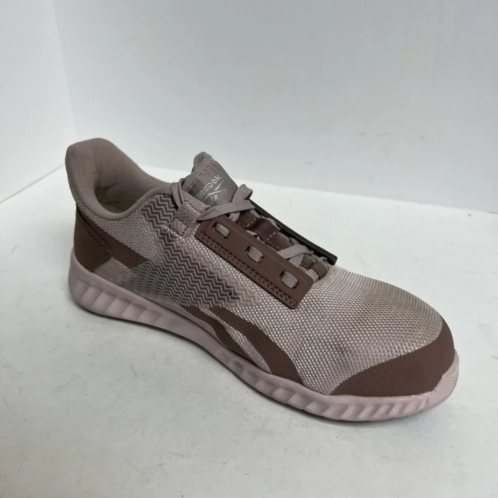 Reebok Womens Sublite Cushion Work Sneaker Pink 9 M